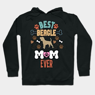 Best Beagle Mom Ever Funny Beagle Mom Hoodie